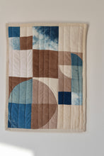 Indigo Mini Spin quilt wall hanging- SALE