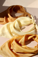 Butter Yellow Silk Scarf