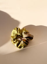 Olive bundle dyed scrunchie