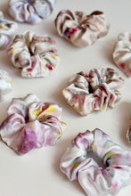 Bundle dyed silk satin scrunchies - SALE