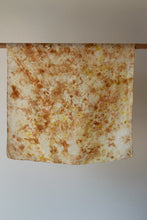 Medium Botanically dyed silk scarf - SALE