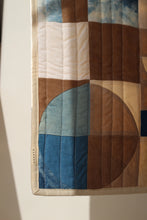 Indigo Mini Spin quilt wall hanging- SALE