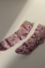 Botanically dyed organic cotton socks - SALE