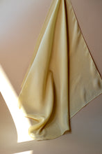 Butter Yellow Silk Scarf